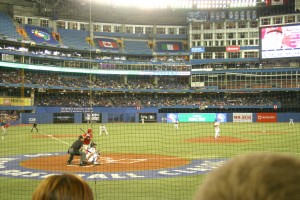 The first pitch of USA/Canada