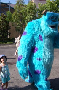 Audrey hounding Sully for another autograph