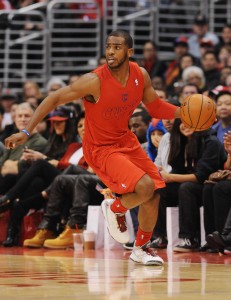 Los Angeles Clippers guard Chris Paul (3) during the game against the Denver Nuggets at the Staples Center. (Photo by Jayne Kamin-Oncea-USA TODAY Sports)