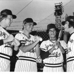 Jack Moore,Howie Mc Cann,Frank Dipino and Joe Antonio (Courtesy of Syracuse Jr. Chiefs)