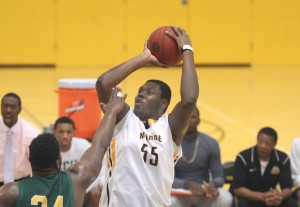 Tillman scored a career and team-high  15 points. (Courtesy of Monroe Community Colllege Athletics)