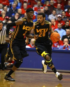 VCU's Weber and Burgess will want to get out and run against La Salle. (Photo by R. Leifheit-USA TODAY Sports)