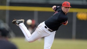 Scott Baker hurled Ball State's first complete game of the season. (Photo courtesy of Ball State Athletics)