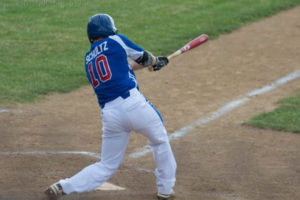 Tony Schultz had two hits and an RBI in the win. (Photo by Sue Kane @skane51)