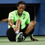 Gael Monfils suffered an ankle injury early in Thursday's quarter-final match. (Photo by Robert Deutsch-USA TODAY Sports)