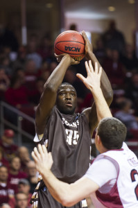 Youssou Ndoye pulled down a game-high 12 rebounds and blocked four shots. (Photo by H. Smith-USA TODAY Sports)