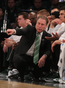 Tom Izzo and his Michigan State Spartans will take part in the inaugural Veteran's Classic at the Naval Academy.  (Photo by Brad Penner-USA TODAY Sports)