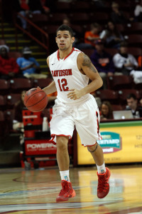 Davidson's  Jack Gibbs grabbed A10 Player of the Week honors. (Photo by Jeremy Brevard-USA TODAY Sports)