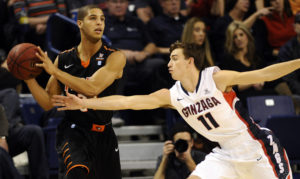 David Taylor (left) led Pacific with a career high 20. (Photo by James Snook-USA TODAY Sports)