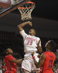  Lalanne led UMass with 18 points and seven rebounds. (Bob DeChiara-USA TODAY Sports)