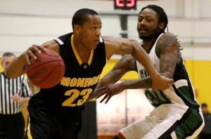 Hemingway scored 21 on 9 of 12 shooting. (Photo courtesy of Monroe CC Athletics)