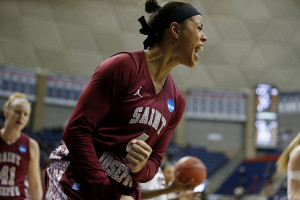 Natasha Cloud registered a triple-double. (Photo by David Butler II-USA TODAY Sports)