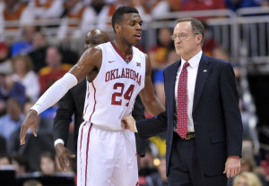 Kruger, speaking to Hield, has taken four different programs to the Sweet 16. (Photo: Denny Medley-USA TODAY Sports)