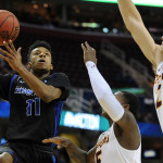 Shannon Evans (11) delivered on his promise. (Photo by Ken Blaze-USA TODAY Sports)