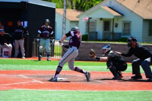 Mitch Sloan will roam center field for the Sherrill Silversmiths this summer. (Photo courtesy of Fort Scott CC Athletics) 