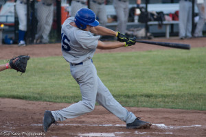 Tommy LaCongo finished 2-for-3 with a walk and an RBI as Hornell improved to .500. (Photo by Sue Kane @skane51)