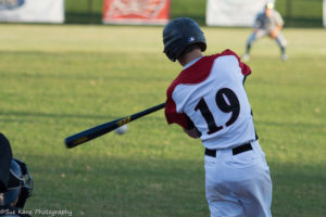 Cole Peterson scored a run and drove in two more as Olean defeated Wellsville, 7-3. (Photo by SUE KANE @skane51)