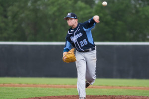Brandon Mumaw finished the afternoon with 10 strikeouts, six hits, and one earned run. He has started three games this season, gone 2-0 and has a 0.39 ERA. (Photo: SUE KANE)