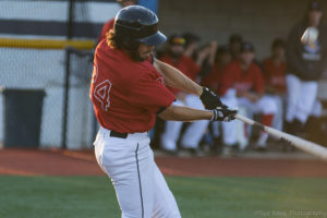 Cole Metcalfe drove in two with three hits. (photo by SUE KANE @skane51)