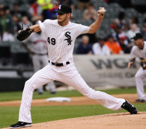 Chris Sale has recorded 67 strikeouts in his past six starts. That alone is good enough for 35th best in the bigs. His season total of 93 strikeouts currently puts him in third place in the MLB. (Photo: Matt Marton-USA TODAY Sports)