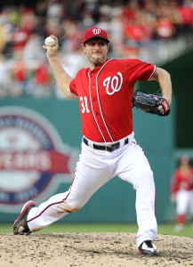 The Washington Nationals' Max Scherzer reached a quality game score of 100. (Photo: Brad Mills-USA TODAY Sports)