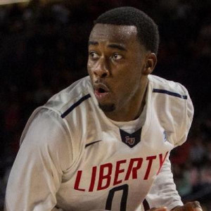 David Andoh, a 6-foot-7 forward, played at Liberty last season. He was the Flames' second-leading scorer at 10.0 points per game and ranked third on the team in rebounding at 5.6 per game. Andoh, who shot 42 percent from the field and 77 percent at the free throw line, played in all 32 games, starting 15.
