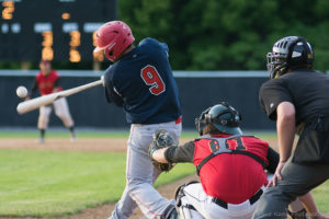 Anthony Galanoudis doubled and scored. (Photo by SUE KANE @skane51)