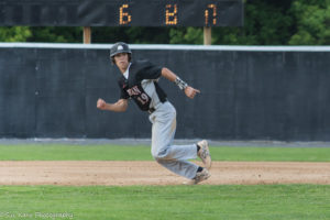 Cole Peterson collected two hits in the game. (Photo by SUE KANE @skane51)
