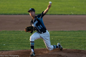 Ryan Broaderick scattered hurled a two-hit shutout. (Photo by SUE KANE @skane51)