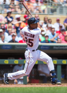 Byron Buxton has collected eight hits in first five games with the Rochester Red Wings. (Photo: Brad Rempel-USA TODAY Sports)