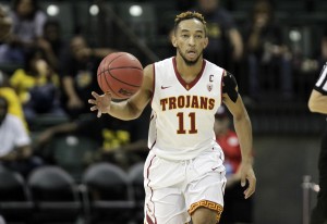 Jordan McLaughlin scored 15 and handed out four assists in the USC victory. (Photo: Kim Klement-USA TODAY Sports)