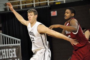 Tim Kempton scored a game-high 29 earlier in the week. (Photo by Justin Lafleur/Courtesy of Lehigh Athletics)