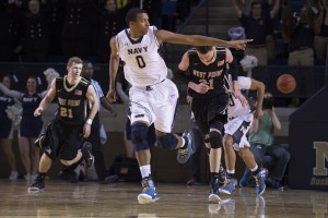 Will Kelly has blocked 14 shots over Navy's last two contests. (Photo: Tommy Gilligan-USA TODAY Sports)