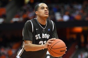 Dion Wright leads a St. Bonaventure team which is 4-0 in the Atlantic 10 for the first time since 1999-2000. (Photo): Rich Barnes-USA TODAY Sports)