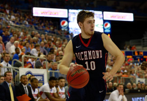 Richmond's T.J. Cline ranks eighth in the nation among forwards with 4.1 helpers per game. (Photo: Kim Klement-USA TODAY Sports)