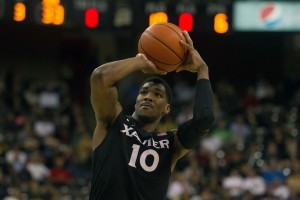 Abell averaged 13.5 points, 3.0 assists, 1.0 rebounds and 0.5 steals in XU’s first two BIG EAST games, while shooting 9-12 (.750) from the field, including 4-5 (.800) from 3-point range. (Photo: Jeremy Brevard-USA TODAY Sports)