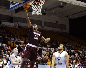 Per KenPom, Rhoomes hoists 20.1 percent of Fordham's shots - up from 10.9 last season. He has taken the opportunity and converted it into an eFG%  that ranks 10th in the country at 68.3. (Photo: Brad Mills-USA TODAY Sports)