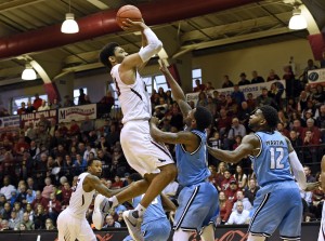 Bembry averaged 21.0 points, 11.0 rebounds, and 6.5 assists in the Hawks’ 2-0 week, while shooting 58.1 percent from the field. (Photo: Eric Hartline-USA TODAY Sports)