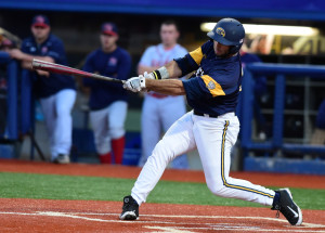 Simonetti led the Golden Flashes in 2015 with 11 home runs and 41 RBI. (Photo courtesy of Kent State Athletics)