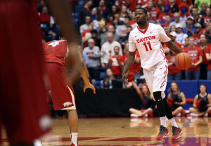 Smith averages 4.3 assists a game for Dayton. (Photo: Aaron Doster-USA TODAY Sports)