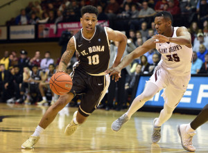 Jaylen Adams (10) scored a career-high 31 points in the win. (Photo: Derik Hamilton-USA TODAY Sports)