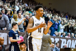 Adams netted 18 of his game-high 24 in the second half as St. Bonaventure improved to 11-4 in Atlantic 10 play. (Photo : Rich Barnes-USA TODAY Sports)