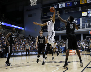 Bluiett averaged 18.0 points and 5.5 rebounds in the two Xavier victories, including a game-high 23 points and six rebounds in the Providence win.(Photo: Frank Victores-USA TODAY Sports)