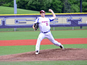 Bo Gilligan started and pitched into the fifth for Genesee. (Photo: RAEGAN RYAN) 