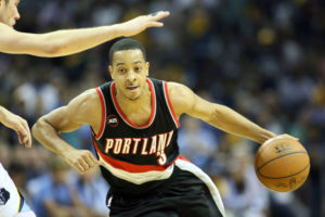 McCollum was named the Kia NBA Most Improved Player this season, averaging a career-high 20.8 points per game during the regular season, a 14-point increase from the previous year. (Photo: Nelson Chenault-USA TODAY Sports)