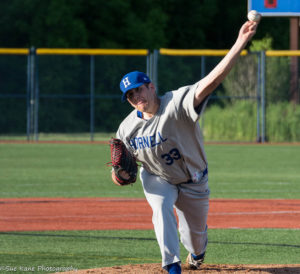 Brian Feinaber started and threw six innings for  Hornell (Photo: SUE KANE)