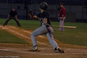 Eddie Demurias finished 2-for-4 with five RBI Thursday night. He retired all four batters he faced to pick up the save Saturday night. (Photo: SUE KANE)