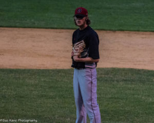 Shawn Dubin struck out five and walked one over 5.1 shutout innings. (Photo: SUE KANE)