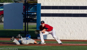 Ethan Luna led Rochester in batting average (.376), hits (64), doubles (12), triples (6), runs batted in (32) and tied in home runs (4). (Photo: SUE KANE)