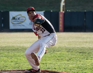 Phillips started eight games, pitching 48 innings, and finishing with a 6-1 record and a 1.31 ERA. (Photo: SUE KANE)